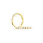 Giselle Half Eternity Ring YG (Both) - Éclat by Oui