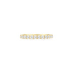 Giselle Half Eternity Ring YG (Front) - Éclat by Oui
