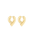 HeartWear Love Earrings (Front) - Eclat by Oui