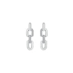 HeartWear 4 Link Earrings WG - Eclat by Oui