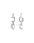 HeartWear 4 Link Earrings WG - Eclat by Oui
