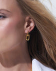 HeartWear® Link Earrings YG (Model) - Eclat by Oui