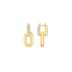 HeartWear® Pave Link Earrings (Sample)