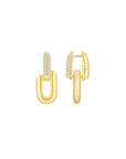 HeartWear® Pave Link Earrings (Sample)