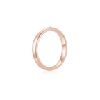 Infinite Men's Ring (Single Stone) RG (4mm) (Side) - Eclat by Oui