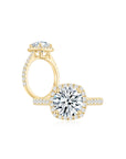 Jennifer in Solid 18k Yellow Gold Ring (Sample Preview)