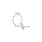 KNOT Alone® Ring WG (Small) (Both) - Eclat by Oui