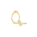 KNOT Alone® Ring YG (Small) (Both) - Eclat by Oui