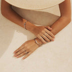 KNOT Alone® Bangle WG (Model) - Eclat by Oui