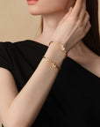KNOT Alone® Bangle (Yellow Gold) (Model) - Eclat by Oui