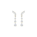 Kayla Pear Drop Earrings YG - Éclat by Oui