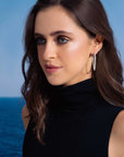 Lily Hoop Earrings Large 45mm (Model) - Eclat by Oui