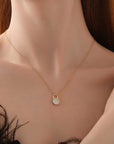 Locks of Love® Pave Necklace (Model) - Eclat by Oui