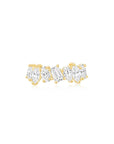 Lora Half Eternity Ring YG - Eclat by Oui