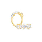 Lora Half Eternity Ring YG (Both) - Éclat by Oui
