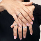 Lora Wrap Ring WG (Model) - Éclat by Oui