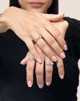 Lora Half Eternity Ring (Model) - Eclat by Oui
