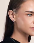 Mira Bar Ear Studs (Model) - Eclat by Oui