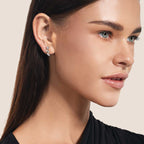 Mira Bar Ear Studs (Model) - Eclat by Oui
