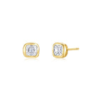 Molten Cushion Ear Studs YG - Éclat by Oui
