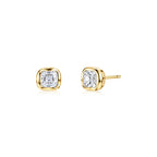 Molten Cushion Ear Studs YG - Éclat by Oui