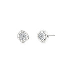 Molten Round Ear Studs WG - Éclat by Oui
