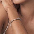 Nira Mixed Cut Tennis Bracelet (Model) - Éclat by Oui