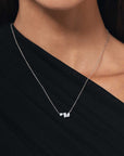 Parisa Cluster Necklace (Model) - Eclat by Oui