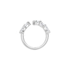 Pear Wrap Moissanite Ring