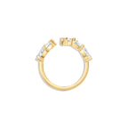 Pear Wrap Moissanite Ring