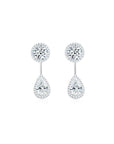 Peony Duo Ear Studs - Eclat by Oui