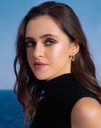 Sarah Hoop Earrings Small 21mm (Model) - Eclat by Oui