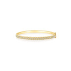 Scallop Mosaic Moissanite Bangle YG - Éclat by Oui