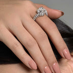 Single Leopard Pave Ring WG (Model) - Éclat by Oui