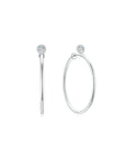 Smiley Face Hoop Earrings (Sample Preview)