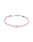 Smiley Face Thread Bracelet (Red) - Eclat by Oui