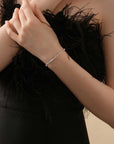Tabitha Tennis Bracelet (Model) - Eclat by Oui