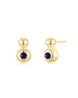 The Droplet Ear Studs YG (Feb) - Eclat by Oui