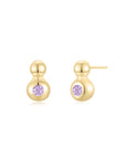 The Droplet Ear Studs YG (Jun) - Eclat by Oui