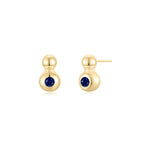 The Droplet Ear Studs YG (Sep) - Eclat by Oui
