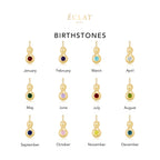 The Droplet Necklace Birthstone - Eclat by Oui