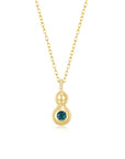 The Droplet Necklace YG (Dec) - Eclat by Oui