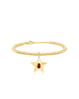 The Star Beaded Bracelet YG (Jul) - Eclat by Oui