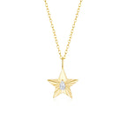 The Star Necklace YG (Apr) - Eclat by Oui