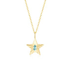 The Star Necklace YG (Mar) - Eclat by Oui