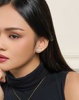 Toi et Moi Ear Studs (Heart + Pear) (Model) - Eclat by Oui