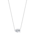 Toi et Moi Necklace (Emerald + Heart) - Eclat by Oui
