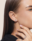Trio Fancy Cut Ear Studs Mini (Model) - Eclat by Oui