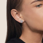 Trio Fancy Cut Ear Studs Small (Model) - Eclat by Oui