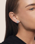 Trio Fancy Cut Ear Studs Small (Model) - Eclat by Oui